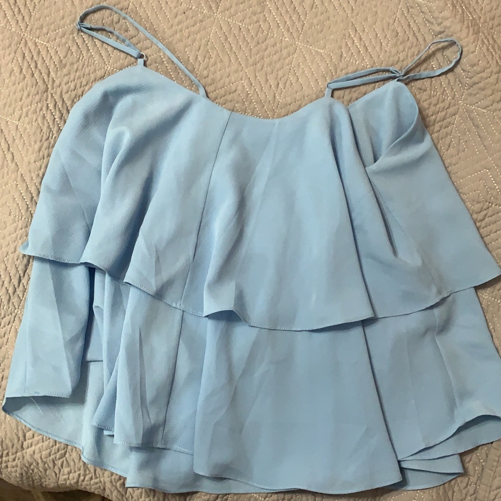 Blue tank